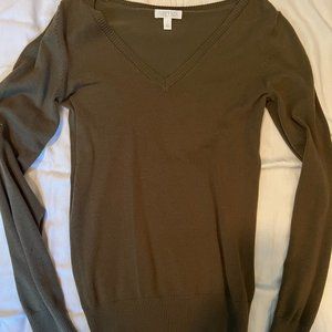 Small olive green Abound Sweater